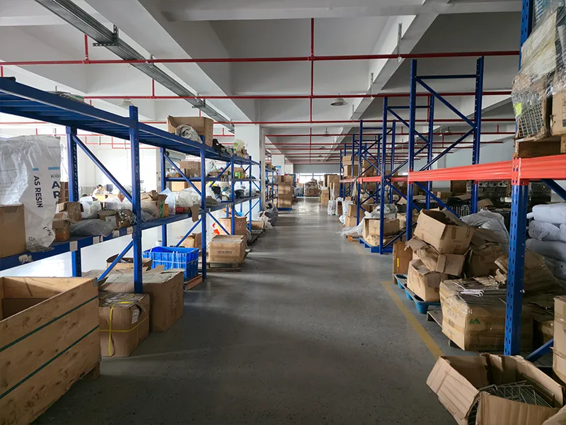 Semi-finished product warehouse