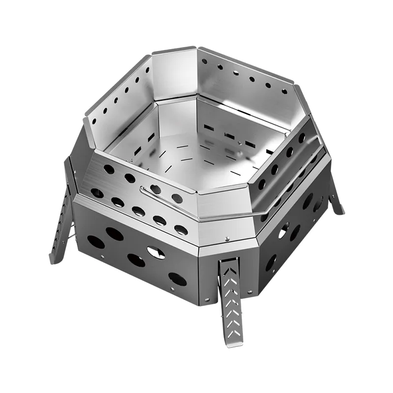 Silver detachable incinerator