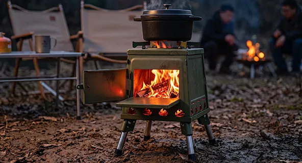 Outdoor Tower Stove